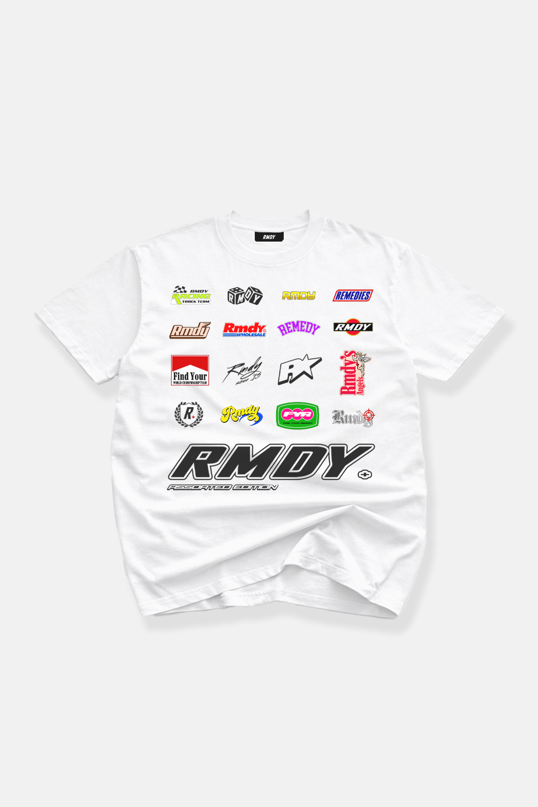 RMDY. Sports White Graphic Tee