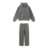 Steel Grey RMDY. Zip Hoodie & Jogger Tracksuit Set