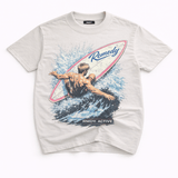 Surfs Up Graphic Tee - Vintage White