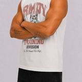 4 The Dogs Sleeveless Tank - White