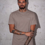 Core Slim Tee - Taupe