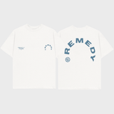 Remedy Circle Graphic Tee White