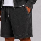 Washed Coal RMDY. Jogger Shorts