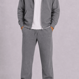 Steel Grey RMDY. Zip Hoodie & Jogger Tracksuit Set
