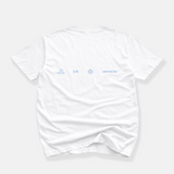 White Blurred RMDY. Graphic Tee