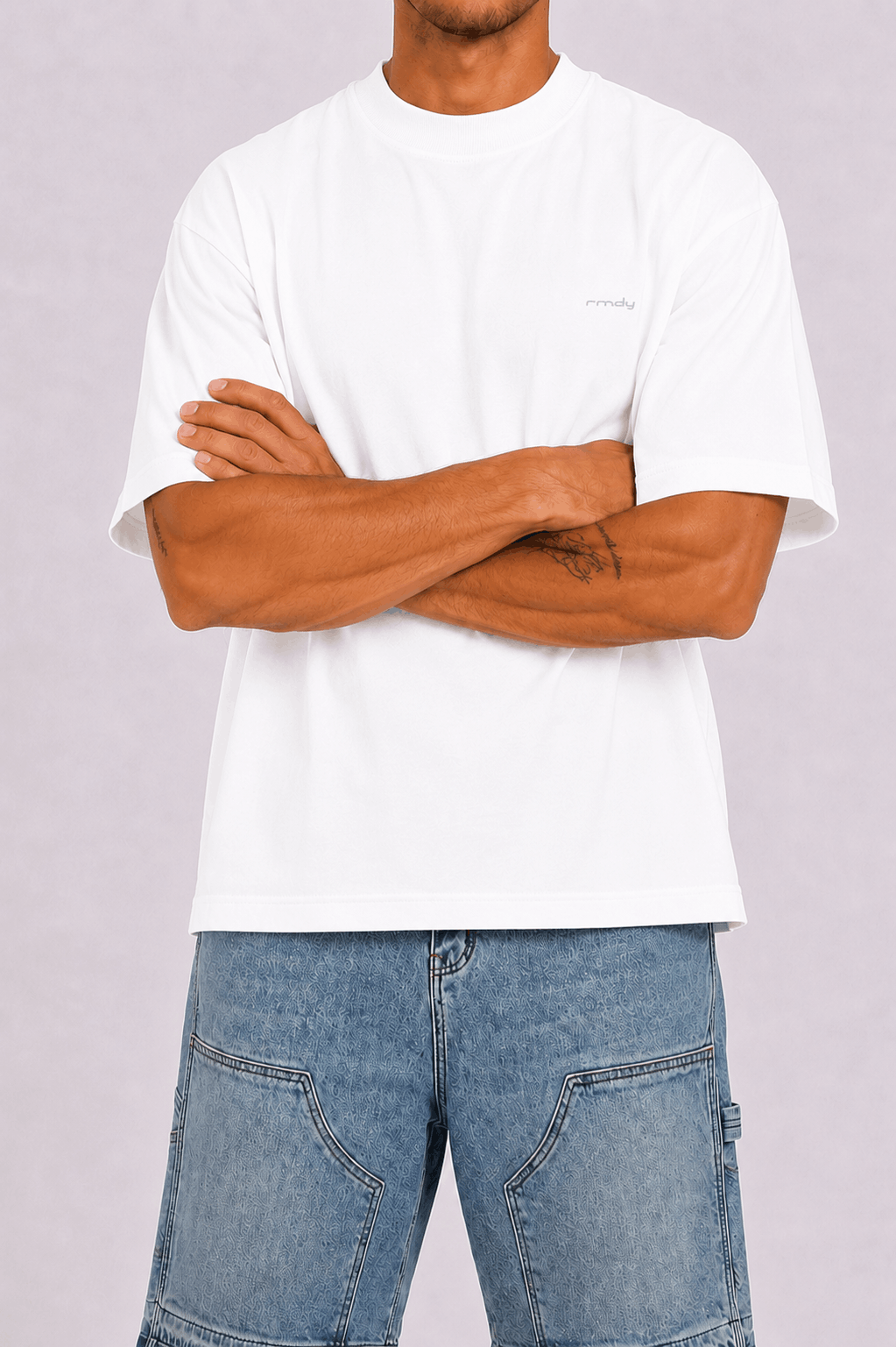 Heavyweight Core Relaxed Tee - White