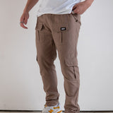 <transcy>Schwarze, taillierte V3 Cargohose</transcy>